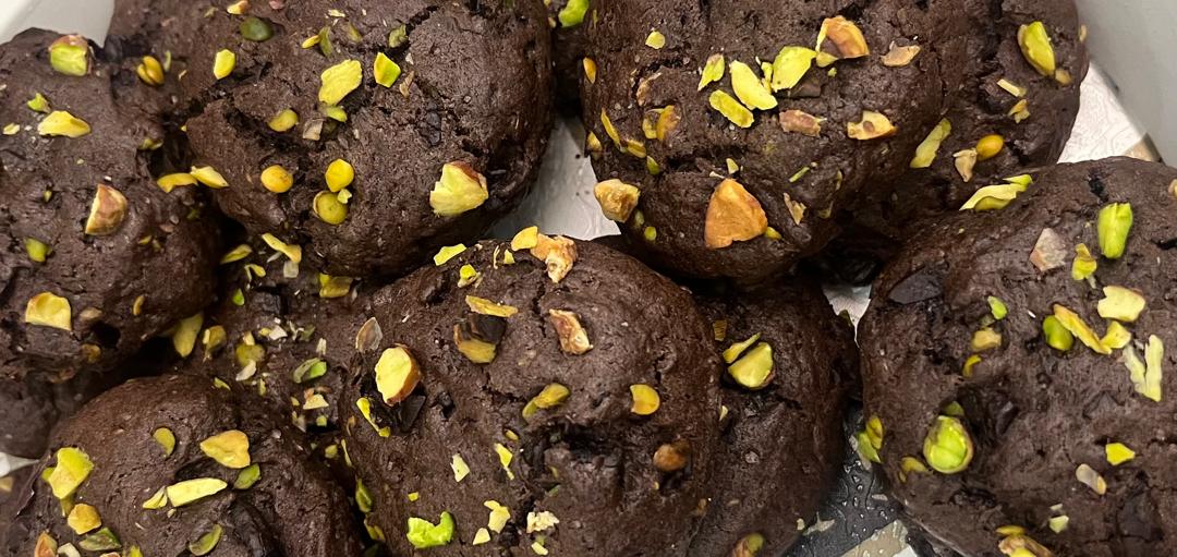 کوکی پسته شکلات